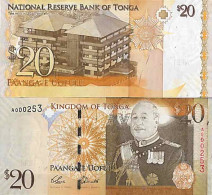 Billet De Banque Collection Tonga - PK N° 35 - 20 Pa'anga - Tonga