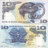 Billet De Banque Collection Papouasie Nlle Guinee - PK N° 7 - 10 Kina - Papua Nuova Guinea