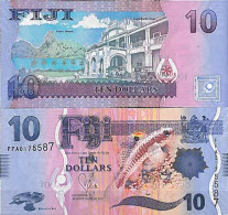 Billet De Banque Collection Fidji - PK N° 116 - 10 Dollars - Figi
