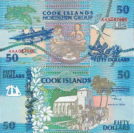 Billet De Banque Collection Iles Cook - PK N° 10 - 50 Dollars - Cook Islands