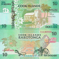 Billet De Banque Collection Iles Cook - PK N° 8 - 10 Dollars - Cookeilanden