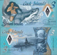 Billet De Banque Collection Iles Cook - PK N° 11 - 3 Dollars - Islas Cook