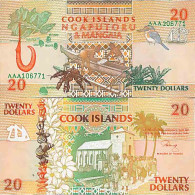 Billet De Banque Collection Iles Cook - PK N° 9 - 20 Dollars - Isole Cook