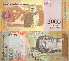 Billet De Banque Collection Venezuela - PK N° 96 - 2 000 Bolivares - Venezuela