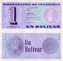 Billet De Banque Venezuela Pk N° 68 - 1 Bolivar - Venezuela