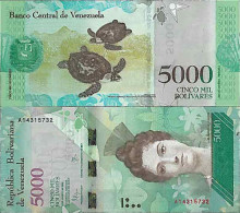 Billet De Banque Collection Venezuela - PK N° 97 - 5 000 Bolivares - Venezuela