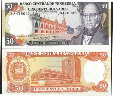 Billet De Banque Venezuela Pk N° 65 - De 50 Bolivares - Venezuela