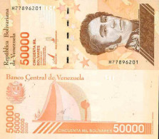 Billet De Banque Collection Venezuela - W N° 111 - 50 000 Bolivares - Venezuela