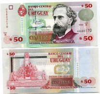 Billet De Collection Uruguay Pk N° 75 - 50 PESOS - Uruguay