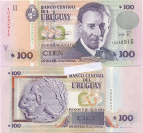 Billets Banque Uruguay Pk N° 88new 100 - 100 Pesos - Uruguay