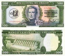 Billet De Banque Collection Uruguay - PK N° 54 - 500 Pesos - Uruguay