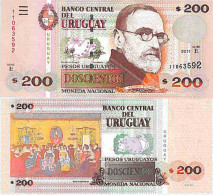 Billet De Banque Collection Uruguay - PK N° 89 - 200 Pesos - Uruguay