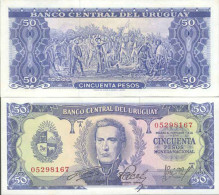 Billet De Banque Collection Uruguay - PK N° 46 - 50 PESOS - Uruguay
