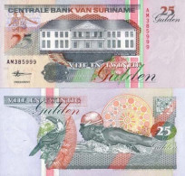 Billets Collection SURINAM Pk N° 138 - 25 Gulden - Suriname
