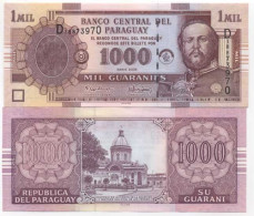 Billets Collection Paraguay Pk N° 222 - 1000 Guaranies - Paraguay