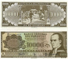 Billets De Banque Paraguay Pk N° 216 - 10 000 Guaranis - Paraguay