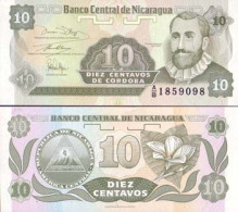 Billet De Banque Nicaragua Pk N° 169 - 10 Centavo - Nicaragua