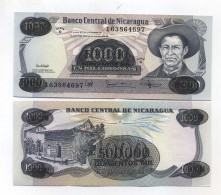 Billets Collection Nicaragua Pk N° 150 - 500000 Sur 1000 Cordoba - Nicaragua