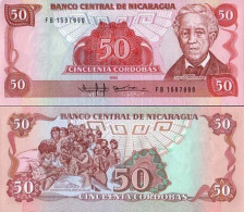 Billets Collection Nicaragua Pk N° 153 - 50 Cordobas - Nicaragua