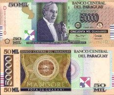 Billet De Banque Collection Paraguay - PK N° 232 - 50 000 Guaranies - Paraguay