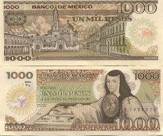 Billet De Banque Mexique Pk N° 85 - 1000 Pesos - Mexico