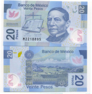 Billet De Collection Mexique Pk N° 122 - 20 Pesos - Mexique