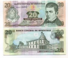 Billets Collection Honduras Pk N° 87 - 20 Lempiras - Honduras