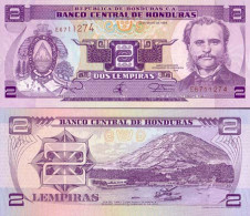 Billet De Banque Collection Honduras - PK N° 61B - 2 Lempiras - Honduras