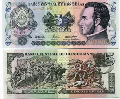 Billets Banque Honduras Pk N° 85 - 5 Lempiras - Honduras