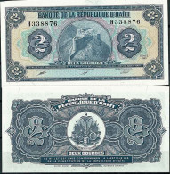 Haiti - Pk N° 254 - Billet De Banque De 2 Gourdes - Haiti