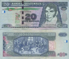 Billet De Banque Collection Guatemala - PK N° 118 - 20 Quetzal - Guatemala