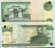 Billets De Banque Dominicaine Repu. Pk N° 159S - 10 Pesos - Dominicaanse Republiek