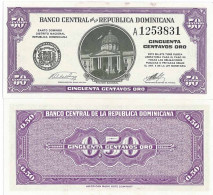 Billets De Banque Dominicaine Repu. Pk N° 89 - 0,50 Centavos - República Dominicana