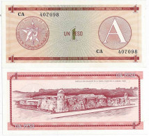 Billets Collection Cuba Pk N° 1 - 1 Pesos - Cuba