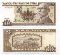 Billets Banque Cuba Pk N° 117 - 10 Pesos - Cuba