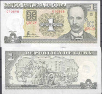 Billets Collection Cuba Pk N° 128 - 1 Peso - Kuba