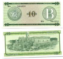 Billets Collection Cuba Pk N°  8 - 10 Pesos - Kuba