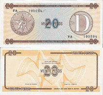 Billet De Banque Collection Cuba - PK N° 31FX - 20 Pesos - Kuba