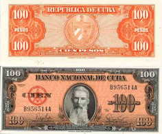 Billet De Banque Collection Cuba - PK N° 93 - 100 Pesos - Cuba