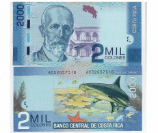 Billets De Banque Costa Rica Pk N° 275 - 2000 Colones - Costa Rica