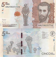 Billet De Banque Collection Colombie - PK N° 459 - 5 000 Pesos - Colombie