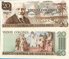 Billet De Banque Collection Costa Rica - PK N° 238 - 20 Colones - Costa Rica