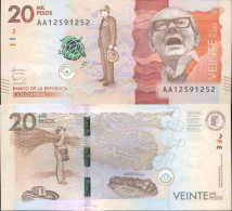 Billet De Banque Collection Colombie - PK N° 461 - 20 000 Pesos - Colombia