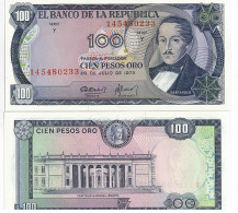 Billet De Collection Colombie Pk N° 415 - 100 Pesos - Colombia