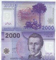 Billets Banque Chili Pk N° 162 - 2000 Pesos - Cile