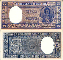 Billet De Banque Collection Chili - PK N° 102 - 5 Pesos - Chile