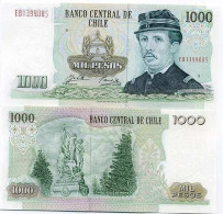 Billet De Collection Chili Pk N° 154 - 1000 Pesos - Chile