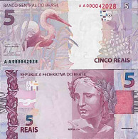 Billet De Banque Collection Bresil - PK N° 253 - 5 Real - Brazil