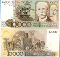Billet De Banque Collection Brésil - PK N° 206 - 10 Cruzados - Brasile