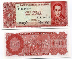 Billets Banque Bolivie Pk N° 164 - 100 Pesos - Bolivië